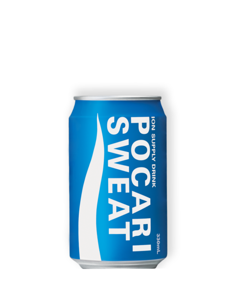 Image of a 330ml Pocari Sweat can.