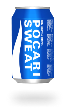 An image of the Pocari Sweat 330ml can.