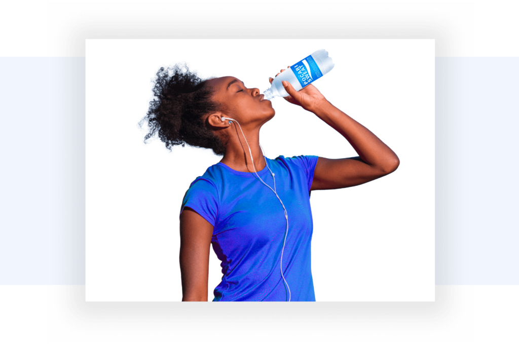 Before and After Exercise Stay Hydrated with Pocari Sweat
